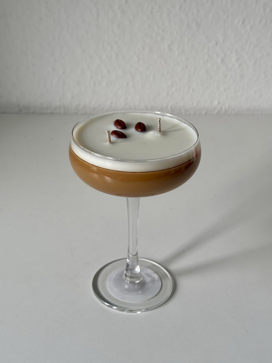 Espresso Martini Kerze